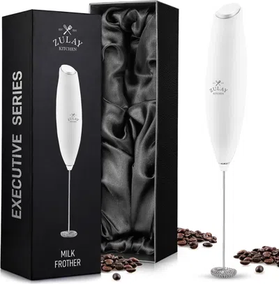 Zulay Kitchen Executive Series Ultra Premium Gift Milk Frother Deluxe