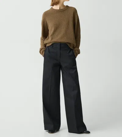 Theory High-waist Straight-leg Pant In Good Wool