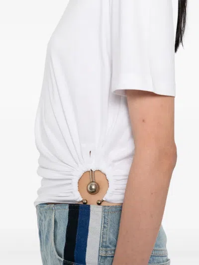 Christopher Esber T-shirt In White Cotton