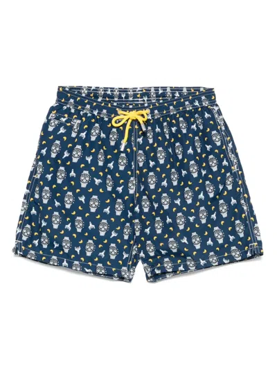 Mc2 Saint Barth Graphic-print Swim Shorts