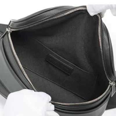 Pre-owned Bottega Veneta Black Leather Fanny Pack Sling Bag ()