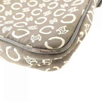 Pre-owned Celine Brown Canvas Shoulder Bag ()