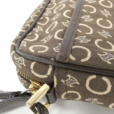 Pre-owned Celine Brown Canvas Shoulder Bag ()