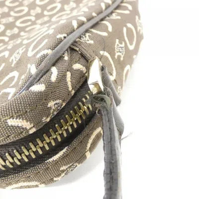 Pre-owned Celine Brown Canvas Shoulder Bag ()