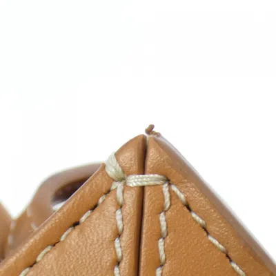 Pre-owned Celine Cotton Canvas Leather Handbag Shoulder Bag ()