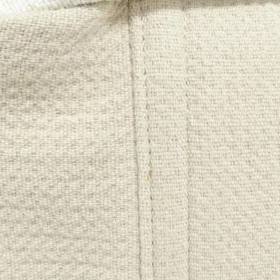 Pre-owned Chanel Beige Canvas Leather Shoulder Bag ()
