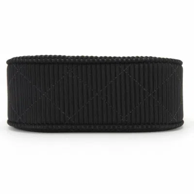 Pre-owned Chanel Black Cotton Shoulder Bag ()