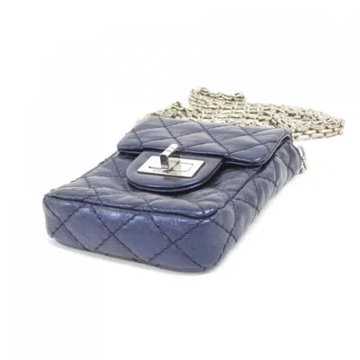 Pre-owned Chanel Navy Shoulder Bag ()
