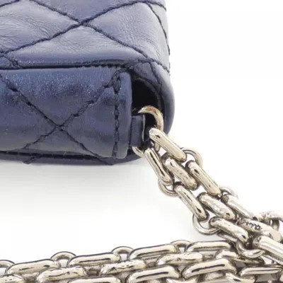 Pre-owned Chanel Navy Shoulder Bag ()