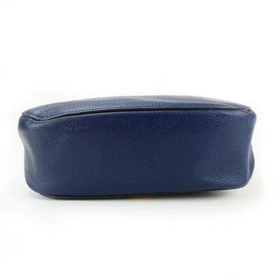Pre-owned Coach Navy Shoulder Bag ()