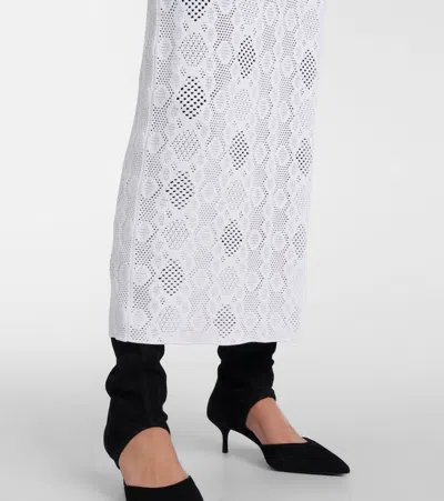Alaïa Openwork Python Lace Dress