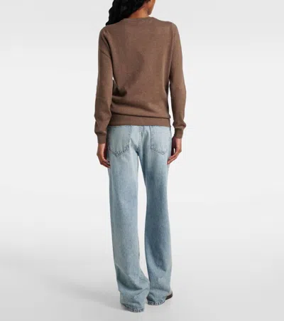 Brunello Cucinelli Cashmere Sweater In Brown