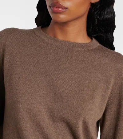 Brunello Cucinelli Cashmere Sweater In Brown
