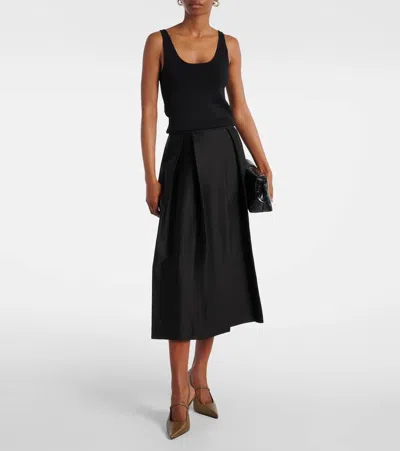 Totême Toteme Lizard Embossed Sharp Pointed Toe Slingback Pump In Brown