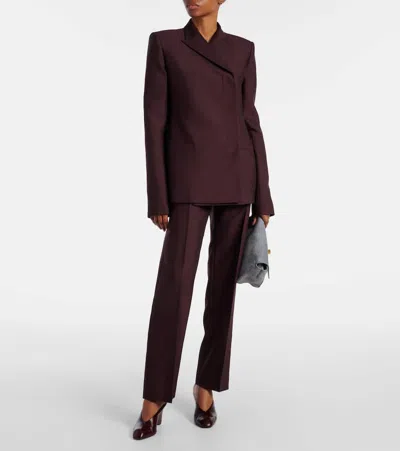 Khaite Jackets Brown In Brown