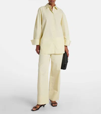 Totême 35mm Leather Crossover Sandals In Blue