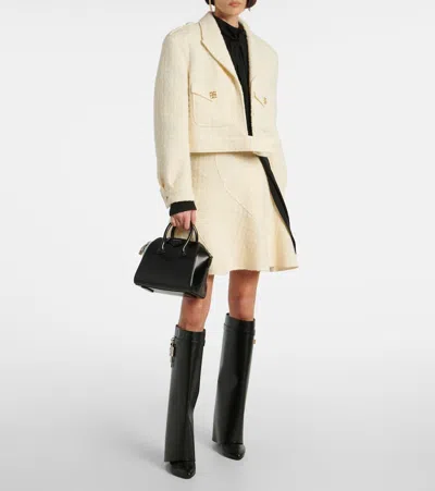 Givenchy Black Antigona Mini Leather Bag In Black