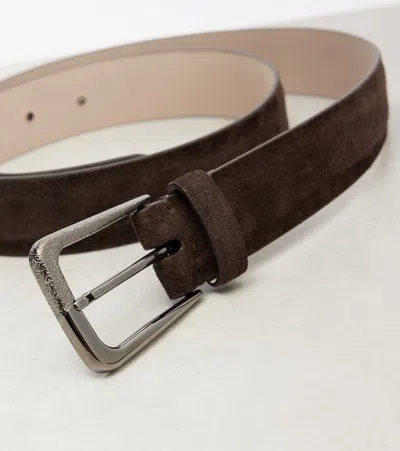 Brunello Cucinelli Suede Belt