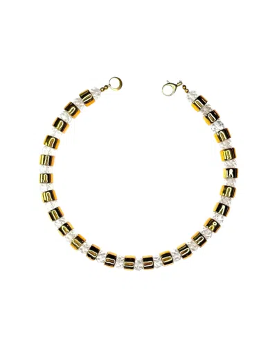 Her New Tribe Karat And Quartz Sundry Necklace