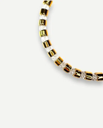 Her New Tribe Karat And Quartz Sundry Necklace