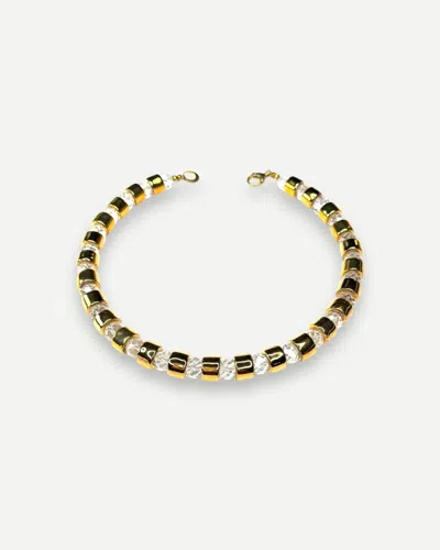 Her New Tribe Karat And Quartz Sundry Necklace