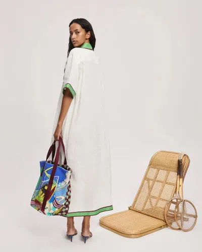 Alemais Play Polo Dress Cream In White