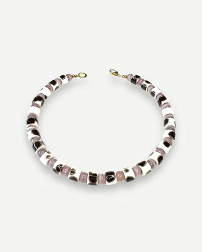 Her New Tribe Tort And Cat Eye Sundry Necklace