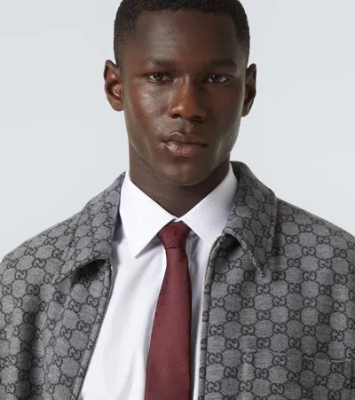 LOGO真丝刺绣提花领带