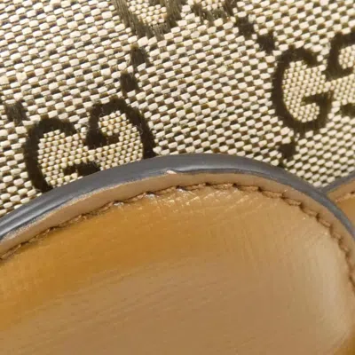 Pre-owned Gucci Beige Gg Canvas Shoulder Bag ()