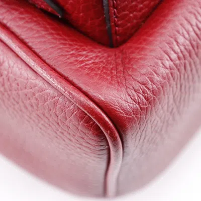 Pre-owned Gucci Red Color Leather Backpack ()