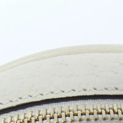 Pre-owned Gucci White Leather Backpack ()