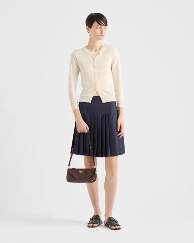 Prada Mittelgrosse Re-edition 2002 Schultertasche