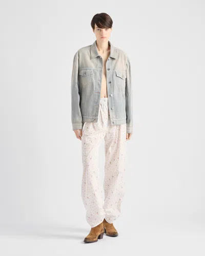 Prada Corduroy Blouson Jacket