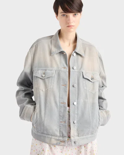 Prada Corduroy Blouson Jacket