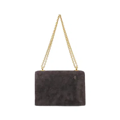 Pre-owned Hermes Brown Suede Shoulder Bag ()