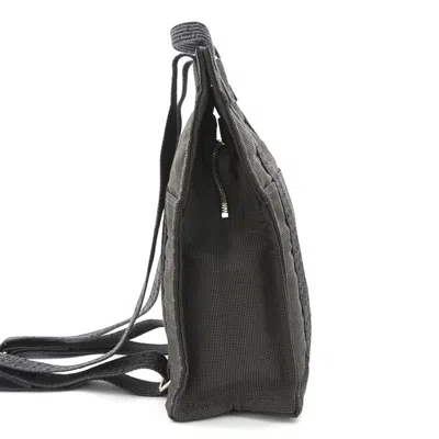 Pre-owned Hermes Dark Gray Canvas Backpack ()