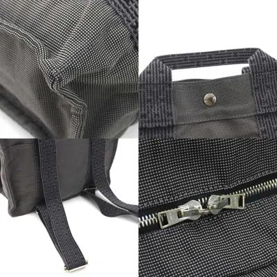 Pre-owned Hermes Dark Gray Canvas Backpack ()