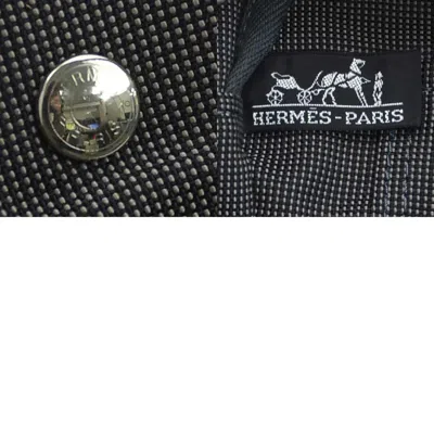 Pre-owned Hermes Dark Gray Canvas Backpack ()