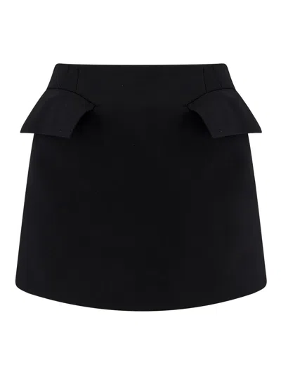 Alexander Mcqueen Alexander Mc Queen Wool Mini Skirt