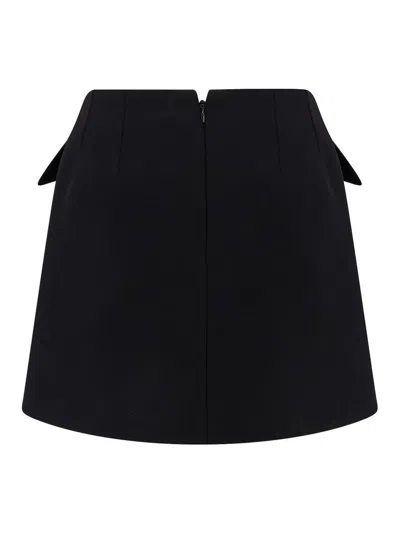 Alexander Mcqueen Alexander Mc Queen Wool Mini Skirt