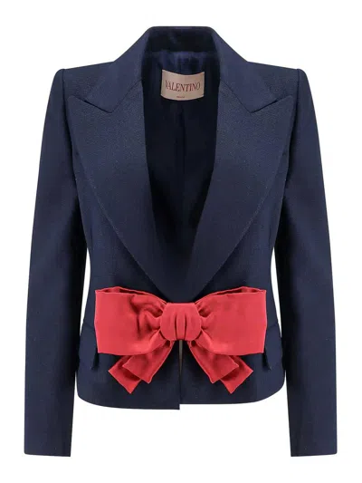 Valentino Woman Blue Blazers