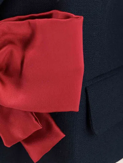 Valentino Woman Blue Blazers