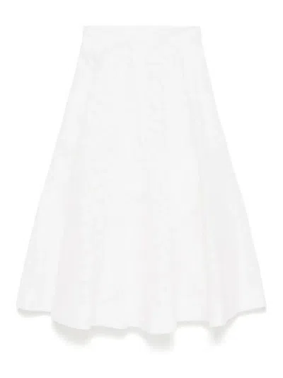 Zimmermann Cotton Midi Skirt With Pocket Design For Women In Multicolor