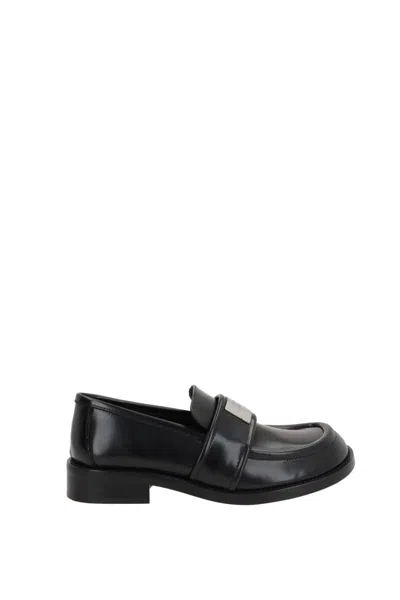 Acne Studios Leather Loafers Black