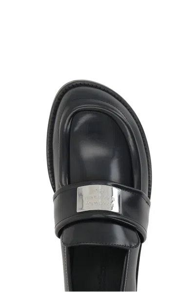 Acne Studios Leather Loafers Black