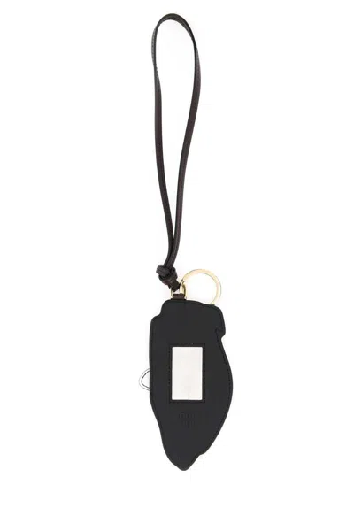 Miu Miu Calf Leather Key Ring Women