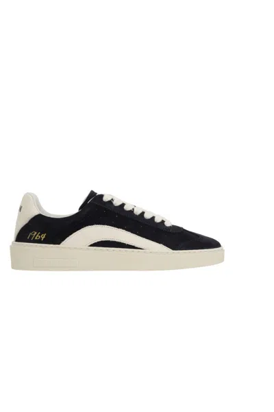 Dsquared2 Navy Blue Logo Sneakers