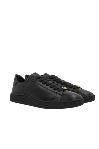 Valentino Royco Signature Brass Vlogo Low-top Sneakers