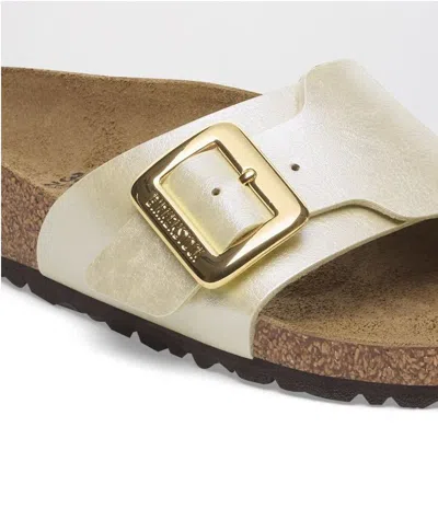 Birkenstock Women's Madrid Big Buckle Sandal In Ecru