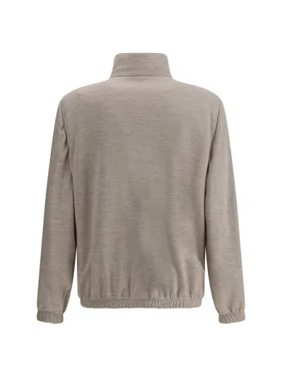 Brunello Cucinelli Reversible Waterproof Jacket In White
